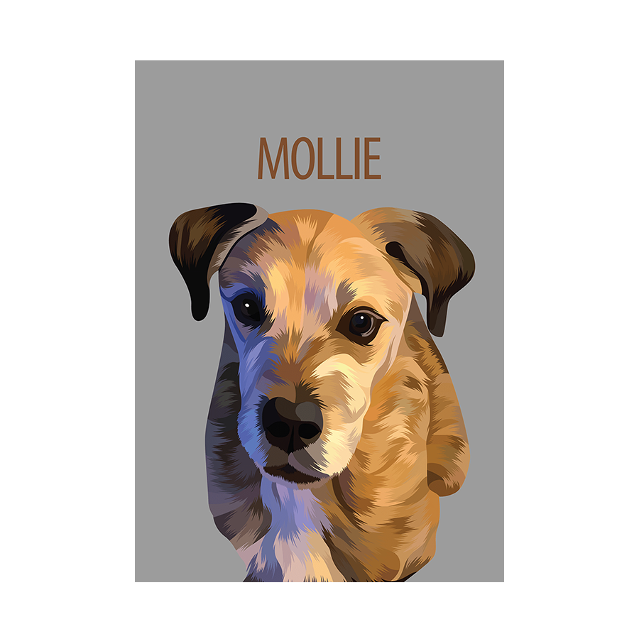 Personalised pet print outlet